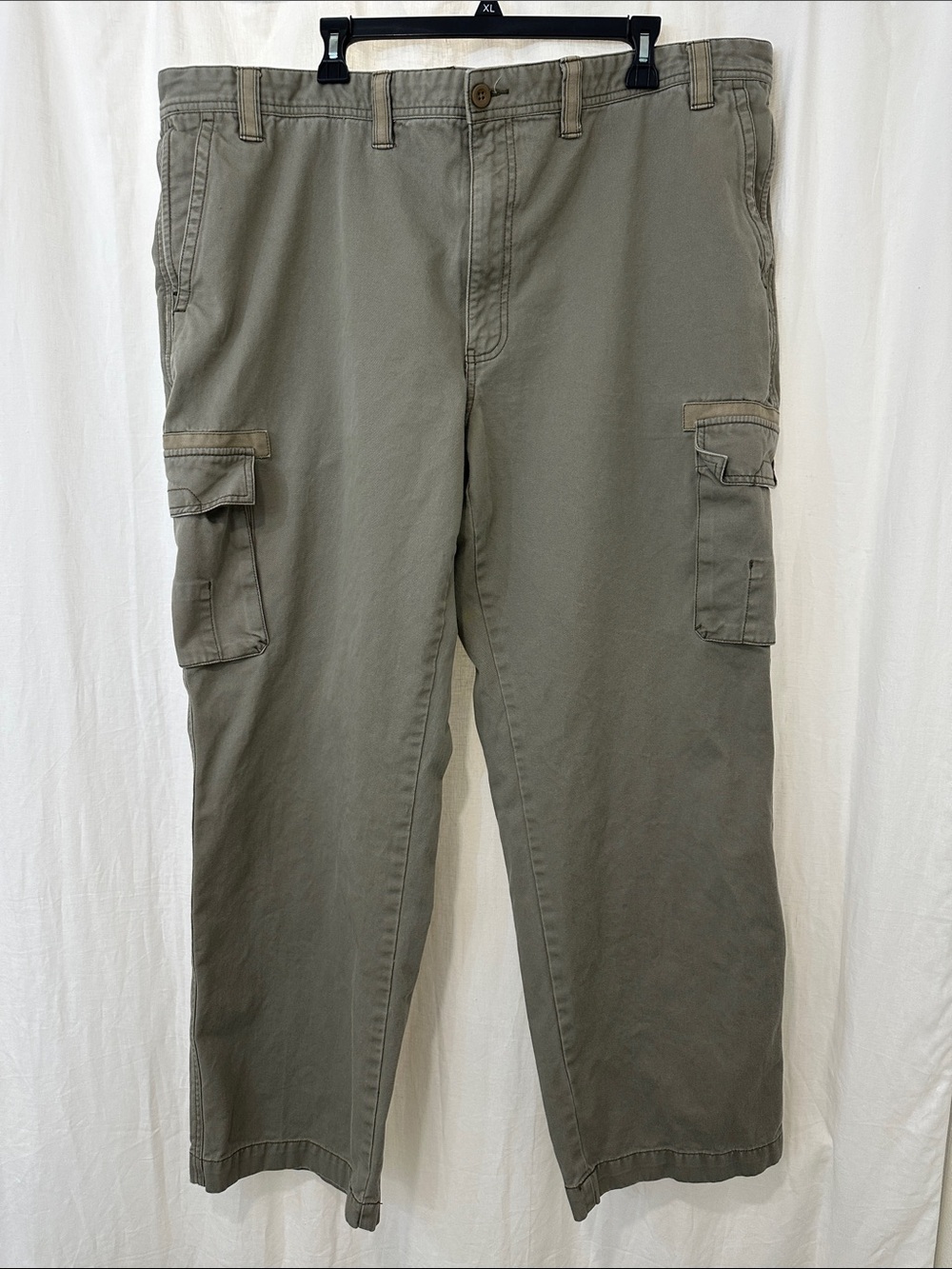 Eddie Bauer Olive Cargo Utility Pants